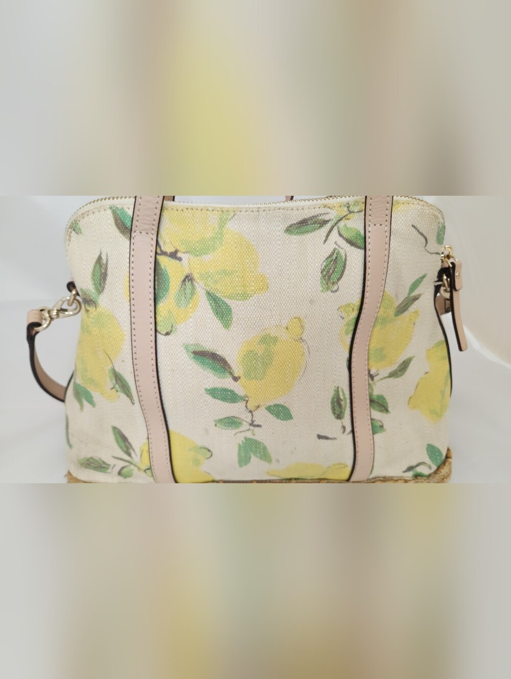 kate spade Capri Espadrille Painterly Lemon Maise RARE AMAZING CONDITION! - Picture 6 of 10